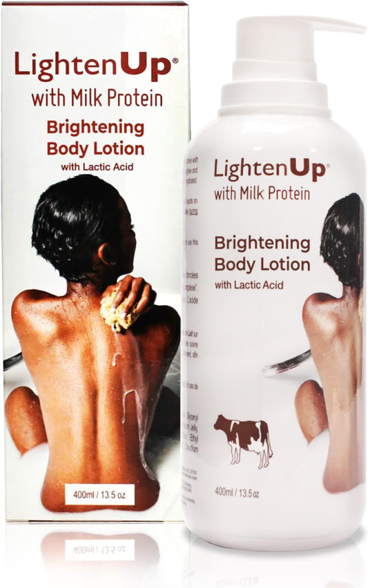 LightenUp, Lactic Acid Lotion | 13.5 Fl oz / 400ml