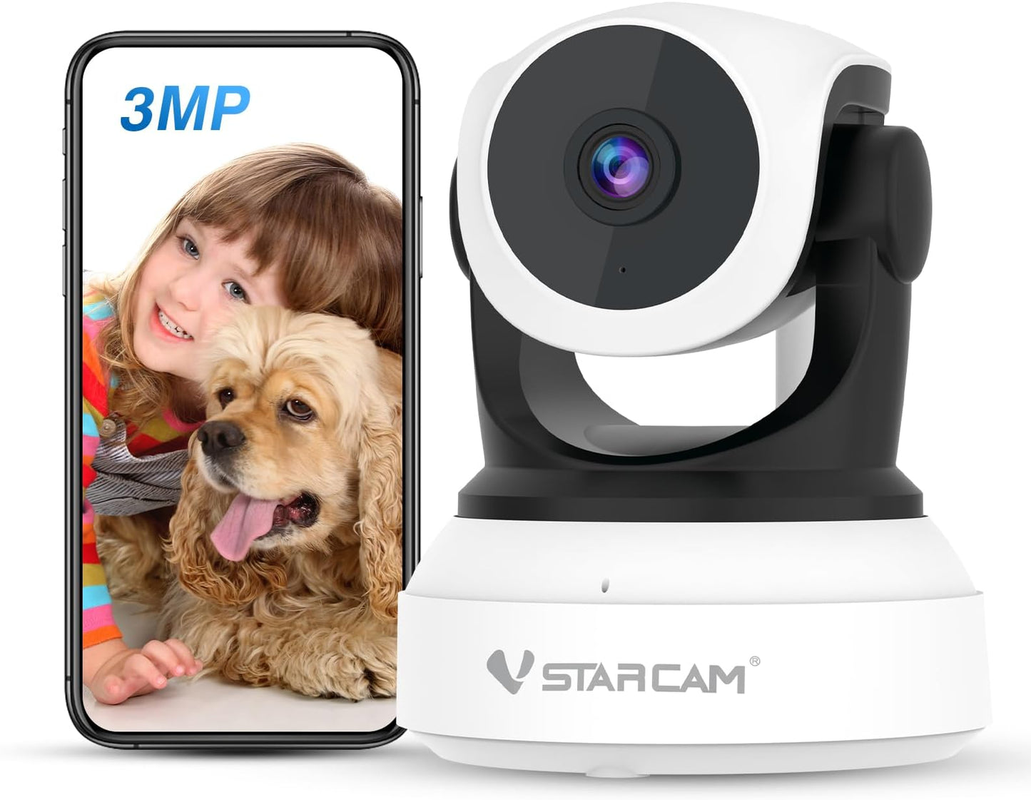 VSTARCAM 2K Battery Powered Security Camera