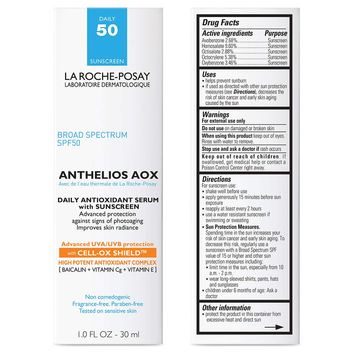 La Roche-Posay Anthelios AOX Daily Antioxidant Serum