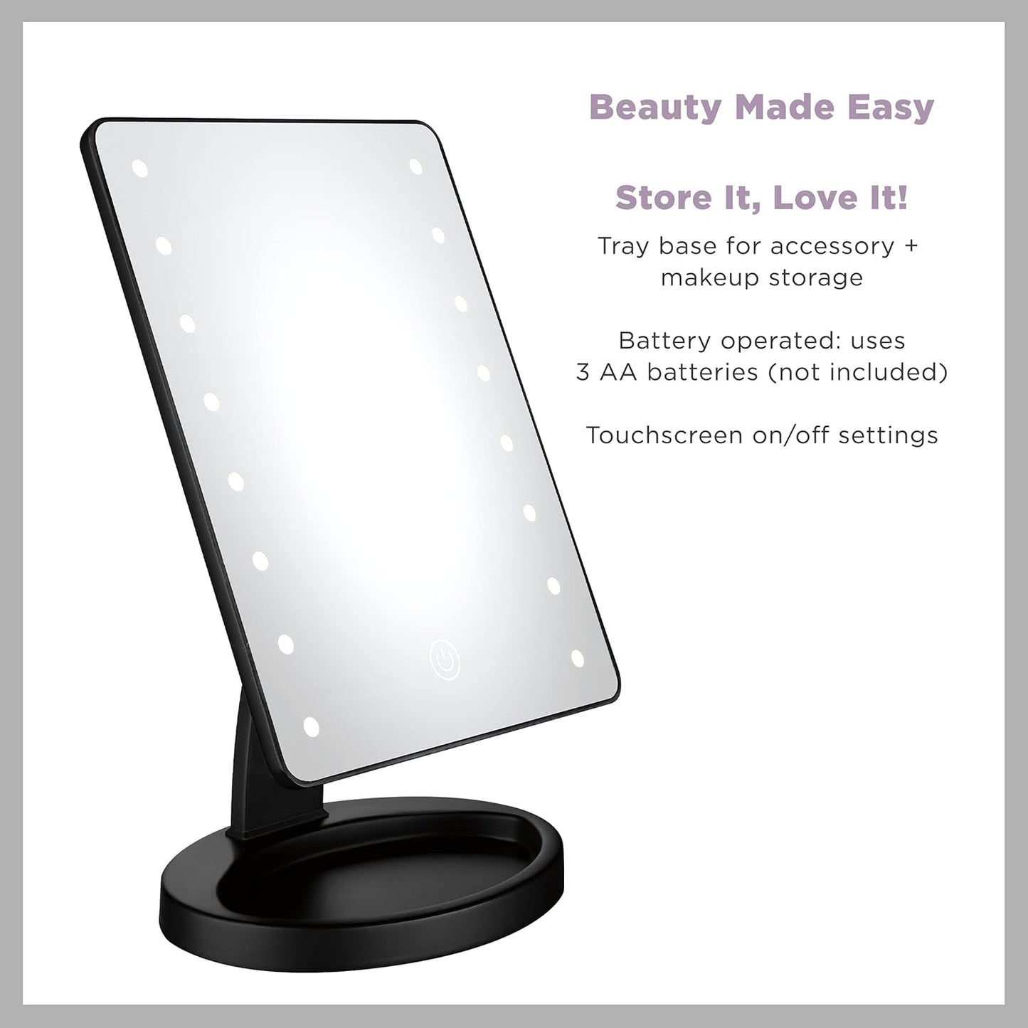 Lighted Makeup Mirror