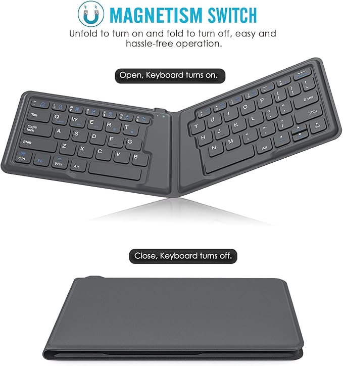 Apple, Aerospace Folding Bluetooth Keyboard Ipad