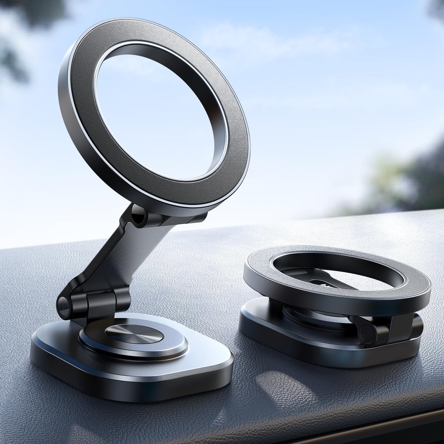 360° Rotation & Strong Magnet] Magnetic Phone Holder for Car