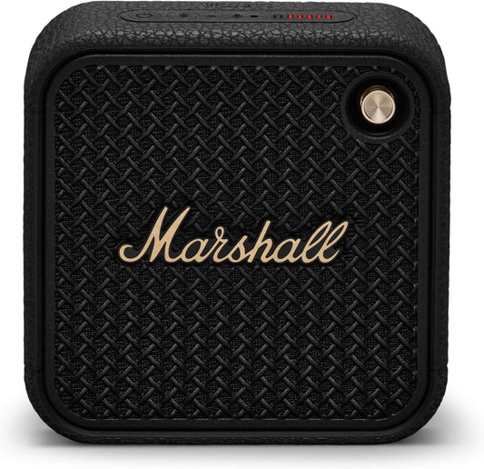 Marshall Willen Portable Bluetooth Speaker - Black & Brass