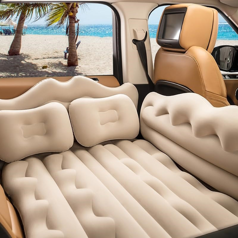 Car Air Mattress with Sides for Car - Inflatable SUV Truck